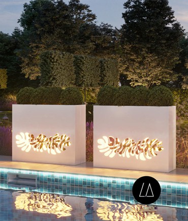 Illuminated Planters