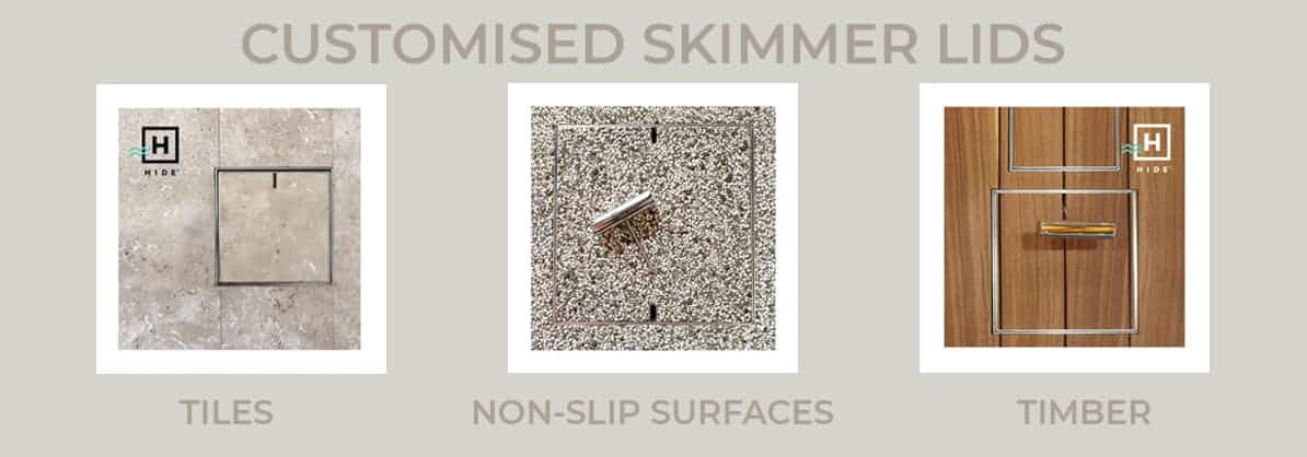 HIDE Skimmer Lids, Australian made, quality product